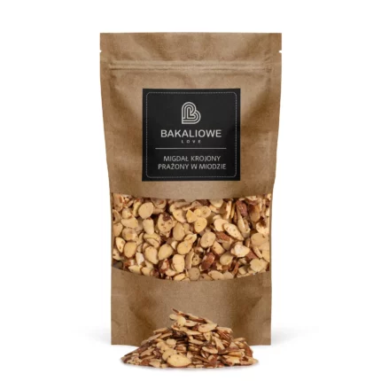 Migdał krojony prażony w miodzie