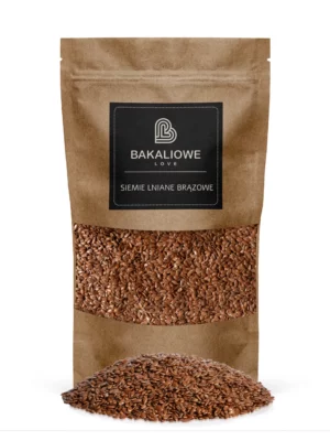 Siemię lniane brązowe