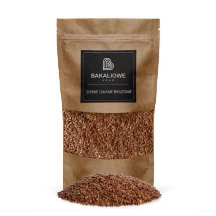 Siemię lniane brązowe