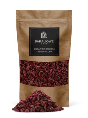 Żurawina krojona truskawkowa