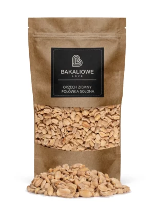 Orzech ziemny połówka solona