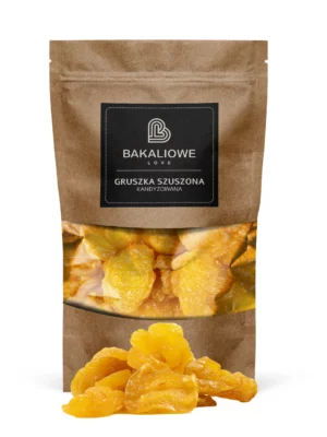 Gruszka suszona kandyzowana