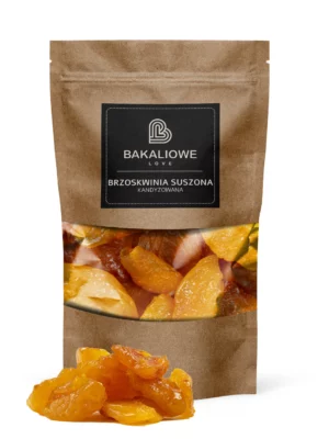 Brzoskwinia suszona kandyzowana