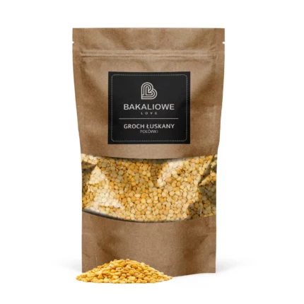 Groch łuskany połówki