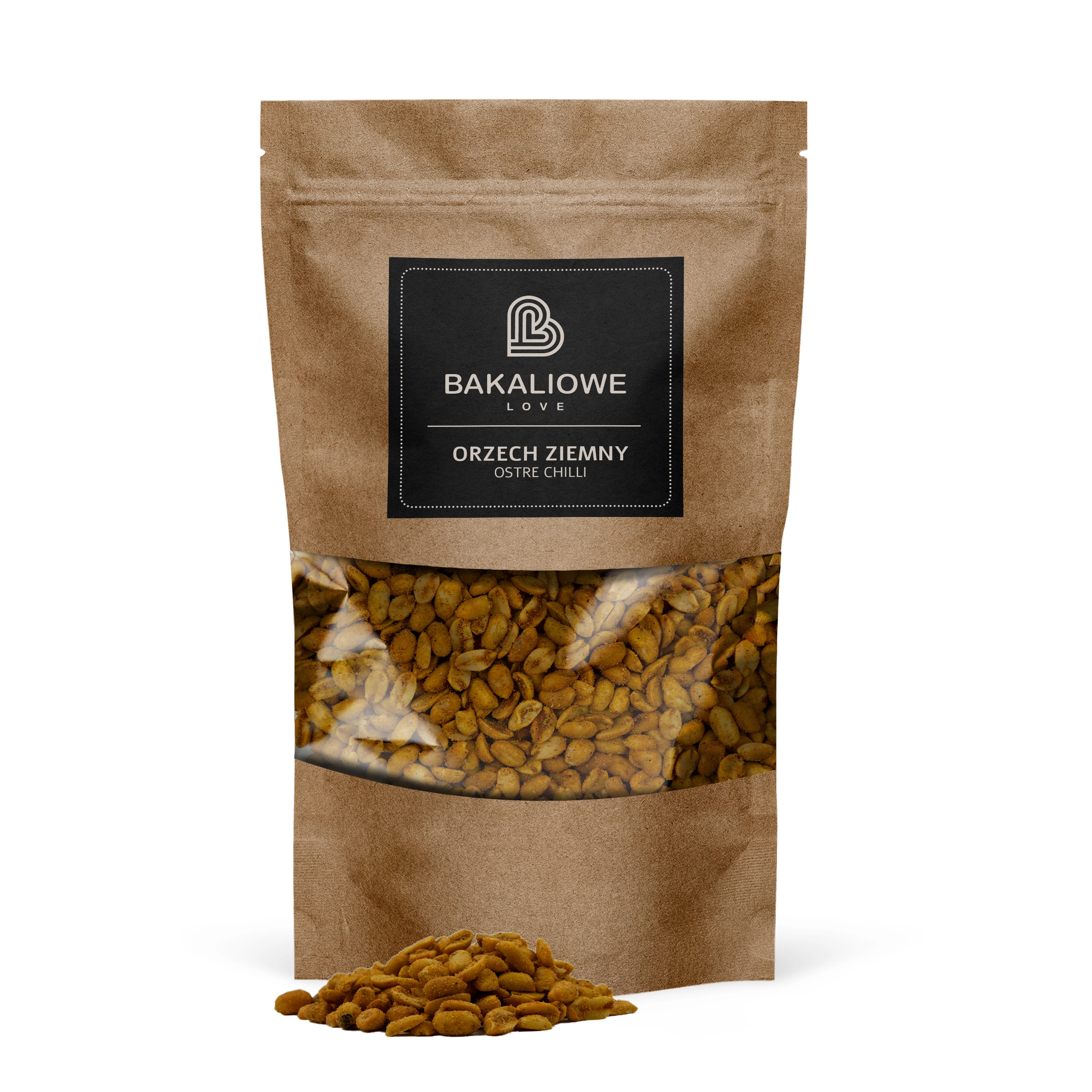 Orzech ziemny ostre chilli-scaled