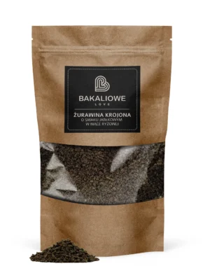 Żurawina krojona o smaku jabłkowym w mące ryżowej